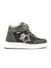 Richter Shoes Leder-Sneakers in Grau