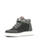 Richter Shoes Skórzane sneakersy w kolorze szarym