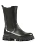 Richter Shoes Leder-Boots in Schwarz