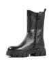 Richter Shoes Leder-Boots in Schwarz