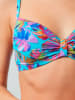 Palmers Bikinitop turquoise/meerkleurig