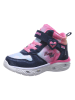 Kangaroos Sneakers "Slim" donkerblauw/roze