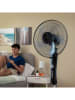 InnovaGoods Standventilator in Schwarz - (H)138 x Ø 40 cm