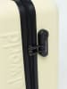 Travel World 2tlg. Hardcase-Trolleyset "GBL" in Creme