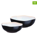 Björn 2-delige set: saladeschalen "Iris" wit