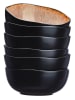 Björn 6-delige set: kommen "Iris" bruin - Ø 16,5 cm