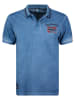 Geographical Norway Koszulka polo "Kotz" w kolorze niebieskim