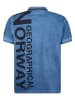 Geographical Norway Koszulka polo "Kotz" w kolorze niebieskim
