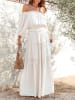 Milan Kiss Kleid in Creme