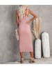 Milan Kiss Strickkleid in Rosa