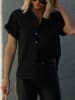 Milan Kiss Bluse in Schwarz