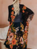 Milan Kiss Kimono w kolorze czarno-pomarańczowym