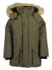 Blue Seven Parka w kolorze oliwkowym