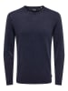 ONLY & SONS Sweter "Garson" w kolorze granatowym