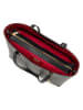 Mia Tomazzi Leder-Schultertasche "Gracchi" in Schwarz - (B)35 x (H)30 x (T)15 cm