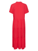 SAINT TROPEZ Sukienka "Eda" w kolorze czerwonym