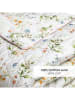 Rodier Satin-Tagesdecke "Jardin de Fleurs" in Weiß