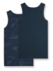 Sanetta 2-delige set: onderhemden donkerblauw
