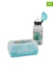 Emsa 2-delige set: drinkfles en broodtrommel turquoise