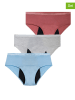 FreeU 3-delige set: menstruatiehipsters blauw/grijs/roze