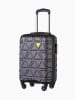 Puccini Hardcase-Trolley "California" in Grau - (B)34 x (H)54 x (T)20 cm