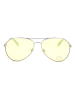 Guess Damskie okulary przeciwsłoneczne w kolorze żółtym