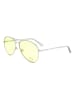 Guess Damskie okulary przeciwsłoneczne w kolorze żółtym