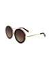 Guess Damen-Sonnenbrille in Braun/ Gold
