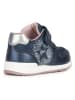 Geox Leder-Sneakers "Rishon" in Blau