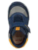 Geox Leren sneakers "Rishon" blauw/geel