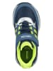 Geox Sneakersy "Calco" w kolorze granatowo-zielonym