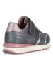 Geox Leren sneakers "Fastics" grijs/lichtroze