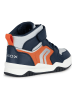 Geox Sneakers "Perth" wit/blauw/oranje