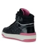 Geox Sneakers "Washiba" zwart/lichtroze