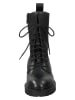 Gant Leder-Boots "Kelliin" in Schwarz