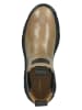 GANT Footwear Leder-Chelsea-Boots "Janebi" in Hellbraun/ Schwarz