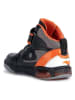 Geox Sneakersy "Inek" w kolorze czarno-pomarańczowym