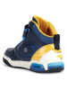 Geox Sneakersy "Inek" w kolorze granatowo-żółtym