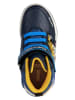 Geox Sneakers "Inek" donkerblauw/geel