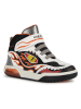 Geox Sneakers "Inek" wit/oranje