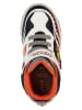 Geox Sneakers "Inek" wit/oranje