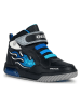 Geox Sneakers "Inek" in Schwarz/ Blau