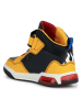 Geox Sneakers "Inek" zwart/geel