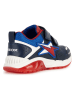 Geox Sneakers "Spaziale" donkerblauw/rood