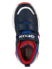 Geox Sneakers "Spaziale" donkerblauw/rood