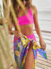 LA Angels Pareo in Hellblau/ Pink