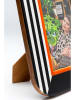 Kare Ramka "Celeste" w kolorze czarno-białym - 16,5 x 21,5 cm