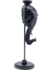 Kare Kerzenständer "Elephant Head" in Schwarz - (B)26 x (H)48,5 x (T)17,5 cm