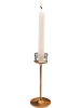 Kare Kerzenständer "Rakel" in Messing - (H)21 x Ø 8 cm