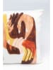 Kare Poduszka "Artistic Hands" w kolorze białym ze wzorem - 50 x 30 cm